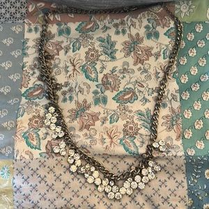 JCREW crystal necklace